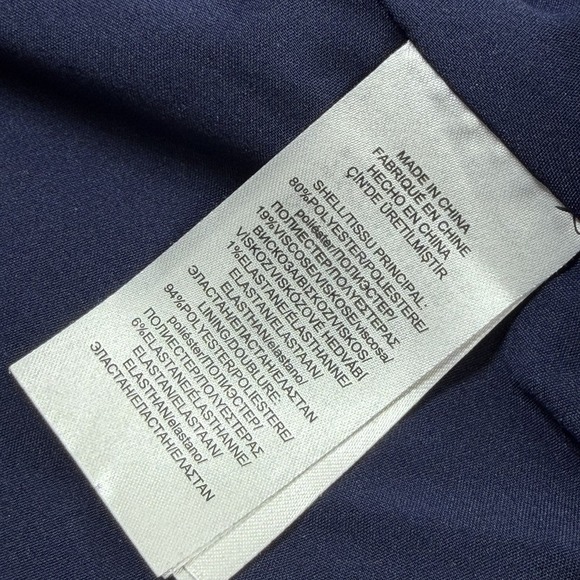 Lauren Ralph Lauren Women XL Stripe Blazer Jacket Gold Button Red White Blue EUC - Picture 10 of 12